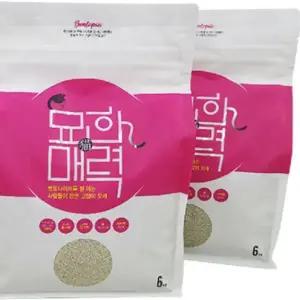 프리미엄고양이모래 6kg 3봉지 냄새 먼지 싹 피부보호