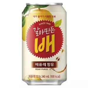 [NS홈쇼핑](로)배퓨레12% 갈아만든배340ml 24캔[34315584]