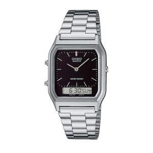 CASIO AQ230A-1 남성용 아나 디지 손목시계, 듀얼 타임