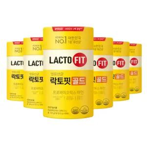 골드 락토핏 6통 50포 (300일분)