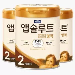 앱솔루트 명작 2단계 800g 3캔