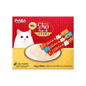 코스트코 이나바 챠오츄르 버라이어티팩 1260g 14g x 90p