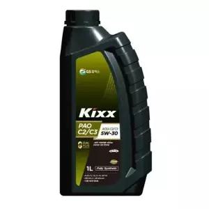 GS칼텍스 합성 엔진오일 Kixx PAO C2 C3 5W-30 1L 승용디젤 가솔린 LPG 8261290