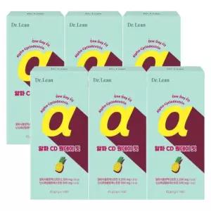 닥터린 알파 CD 씨디 시디 시클로 덱스트린 원데이 핏 2주분 14포 x 6개
