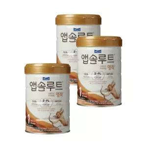매일유업 앱솔루트 명작 2FL 1단계 800g 3개