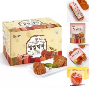 호정가 찹쌀약과세트 3KG (약 80개입)/어른/간식/찹쌀/약과/업소용/과자/꿀약과/옛날/수제/대용량/한입