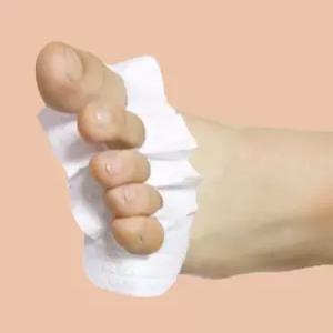 발가락 사이 무좀 벌리기 발 습진 각화성 벌리개 패드 링 건강 습기 통증