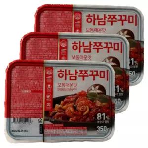 하남쭈꾸미 보통매운맛 (냉동식품) 350g 3개