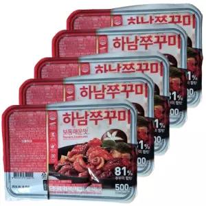 하남쭈꾸미 보통매운맛 (냉동식품) 500g 5개