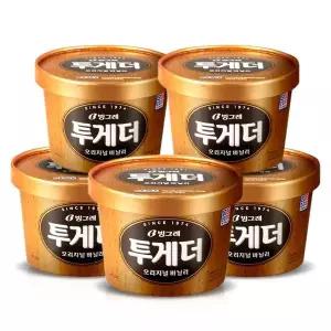[빙그레] 투게더 바닐라 오리지널 900ml 5개