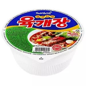 삼양 육개장 86g 24컵/삼양/삼양컵라면/육개장/큰사발/큰컵/사발면/컵라면/큰컵라면/큰사발면/육개장컵라면