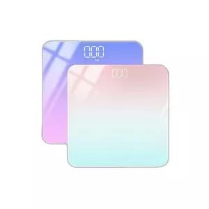파스텔 LED 디지털 초슬림 미니 체중계 몸무게 측정기