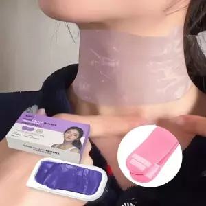 미라클하우스 로로스키니 하이드로겔 콜라겐 목주름 리프팅 팩 30매 실리콘 고정밴드 증정 1일 1팩 716638