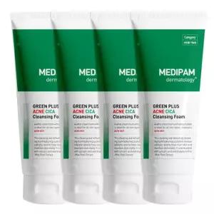 메디팜 아크네 시카 클렌징폼 220ml x 4개 여드름성 피부 완화 기능성 문제성 피부케어