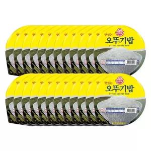 (24개) 맛있는 오뚜기밥 210G 24개 /오뚜기즉석밥/오뚜기간편밥/맛있는즉석밥/여행용즉석밥/상비용즉석밥