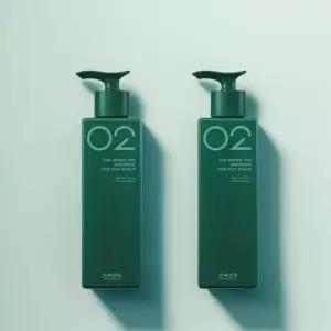 1+1 아모스 녹차실감 샴푸 지성 500ml+500ml