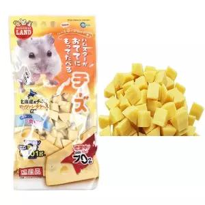 [애니몰파크]마루칸 치즈큐브 70g (완품) 햄스터 간식 먹이