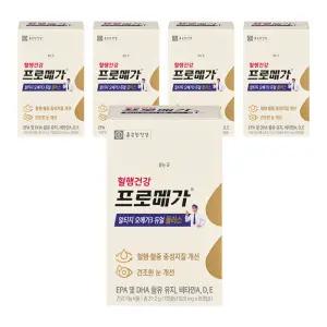 프로메가 알티지 오메가3 듀얼 플러스 60정 5개 오일 부엌 식당 식물성오일 유채유 콜드프레스