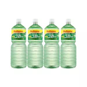 불스원 레인OK 에탄올 그린 워셔액 1800ml 4개