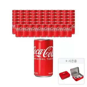코카콜라 190ml, 60개 + 증정(코카콜라 틴케이스+뷔스티커세트, 주문시 100% 증정)