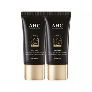 AHC 마스터즈 아쿠아 리치 선크림 30ml 2개