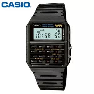카시오 시계 CA-53W-1Z 남성용 손목시계 계산기 레트로 데이타뱅크 CASIO 정품