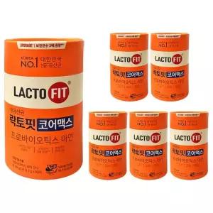 락토핏 코어맥스 60포 x 6개 생유산균 프로바이오틱스 아연 G