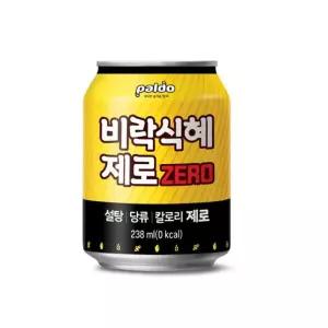 팔도 비락식혜 제로(238ML 24개) 추억의맛 티타임 k푸드 사무실 팬트리 탕비실 음료