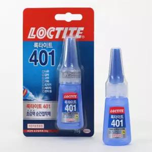 모아픽 록타이트 401 강력 본드 순간 접착제 20G 가죽