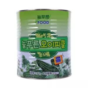새콤하고 상큼한 늘푸른 오이피클 홀 3kg