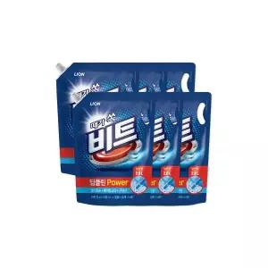 비트 딥클린파워 액체세탁세제 일반용 리필 2L 6개