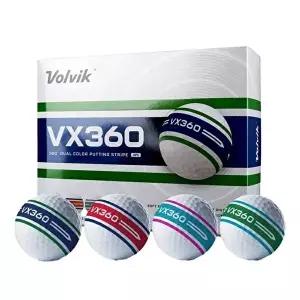 [볼빅]XG볼빅 VX360도 퍼팅라인 3피스 골프공 1더즌