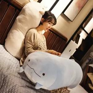 인형 쿠션 초 빅사이즈 모찌 추천템 고양이 바디필로우 인기 인형 큰 애착 고래 90cm 대형