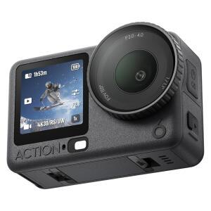 DJI 오스모 액션 6 에센셜 콤보, 1/1.1 u2033 정사각형 센서가 장착된 카메라, 가변 조리개 f /2.0 u2013f /4.0, 내냉성, 4시간 배터리, 카메라 4K로 일상에서 사용하기에 이상적입니다