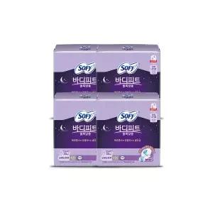 쏘피 바디피트 볼록맞춤 오버나이트 12P x 4개