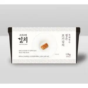 [신세계푸드]조선호텔 특제육수 썰은 포기김치 1.9kg