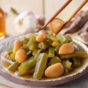 오독오독 궁채 마늘 장아찌 2kg(1kg x 2팩)