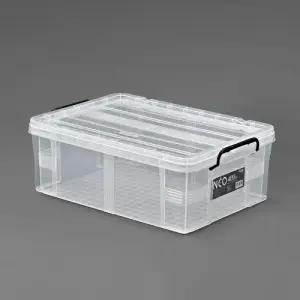 서락 코멕스 네오박스 400(40L) 2개입 632X437X226 책상정리수납 소품정리수납 부품함