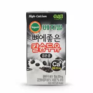베지밀 뼈에 좋은 칼슘 검은콘 두유 190ml x 72팩