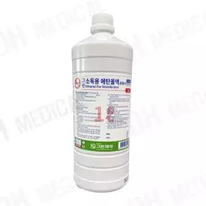 그린제약 소독용 에탄올액 1L 분홍색