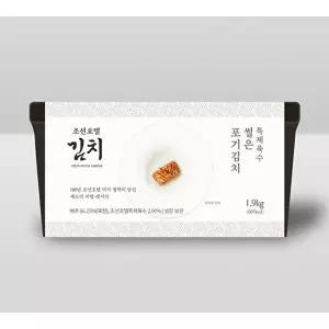[신세계푸드]T 조선호텔 특제육수 썰은 포기김치 1.9kg
