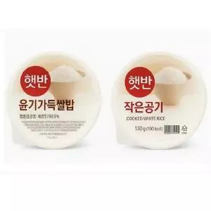 [웰빙창고] 햇반 36개 기획 (윤기가득쌀밥 210g*24개 + 백미 130g*12개)