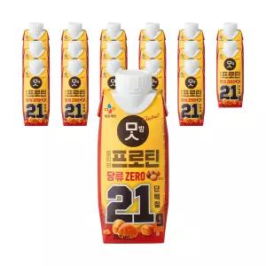 얼티브 프로틴 밤맛 250ml 18개 간식 선물 만들기 학원 방과후 생일