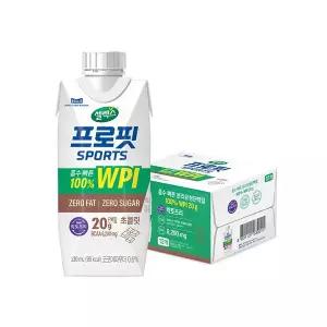 셀렉스 프로핏 웨이프로틴 드링크 초콜릿 1박스(330ML 12입)