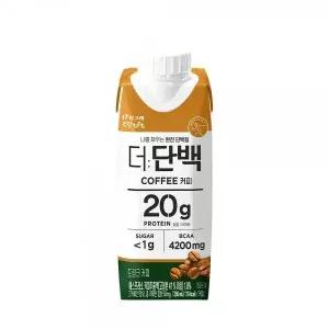 빙그레 더단백 드링크 커피 250ml 18팩 / 프로틴음료 헬스 보충제