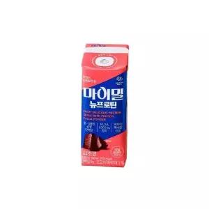 대상웰라이프 마이밀 뉴프로틴 딥초코 190ml 32개 헬스 단백질 보충제