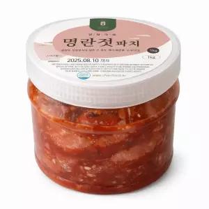 찬예찬 프리미엄명란젓(양념) 파치 1kg x 1개