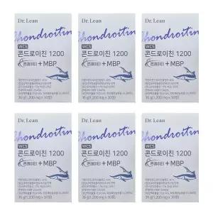 [셀러허브]닥터린 콘드로이친 1200 콘레이티 + MBP 1200mg x 30정 6박스 VKS (S32967398)