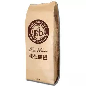 레스트빈 에스프레소 블렌드 1kg 티타임 파인다이닝 힐링 빵 브런치 아이스커피
