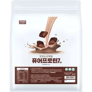 프로틴스토리 맛있는 단백질 퓨어프로틴7 3kg 쇼콜라초코 1개
